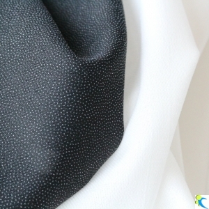 65GSM Woven Interlining,100% Polyester Twill  Double-dot Interlining,Suitable for Over Coat.