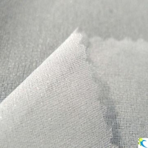 10D Invisible PA Coating Plain Woven Interlining for Light Fabric Like Chiffon and Georgette