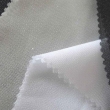 100% Polyester Tricot Knitted Fusible Interlining, Available in White and Black, for Suits and Coats
