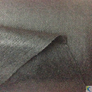 Double-dot Non-Woven Fusible Interlining (Black Plastic Point)