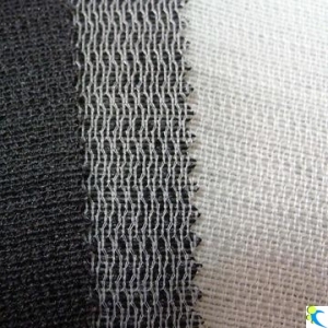 R/T Weft-insert Napping Interlining, Fusible/Fusing Facing Fabric for Suits, with PA Powder Coating