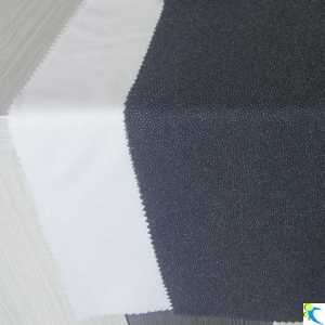 65GSM Woven Interlining,100% Polyester Twill  Double-dot Interlining,Suitable for Over Coat.